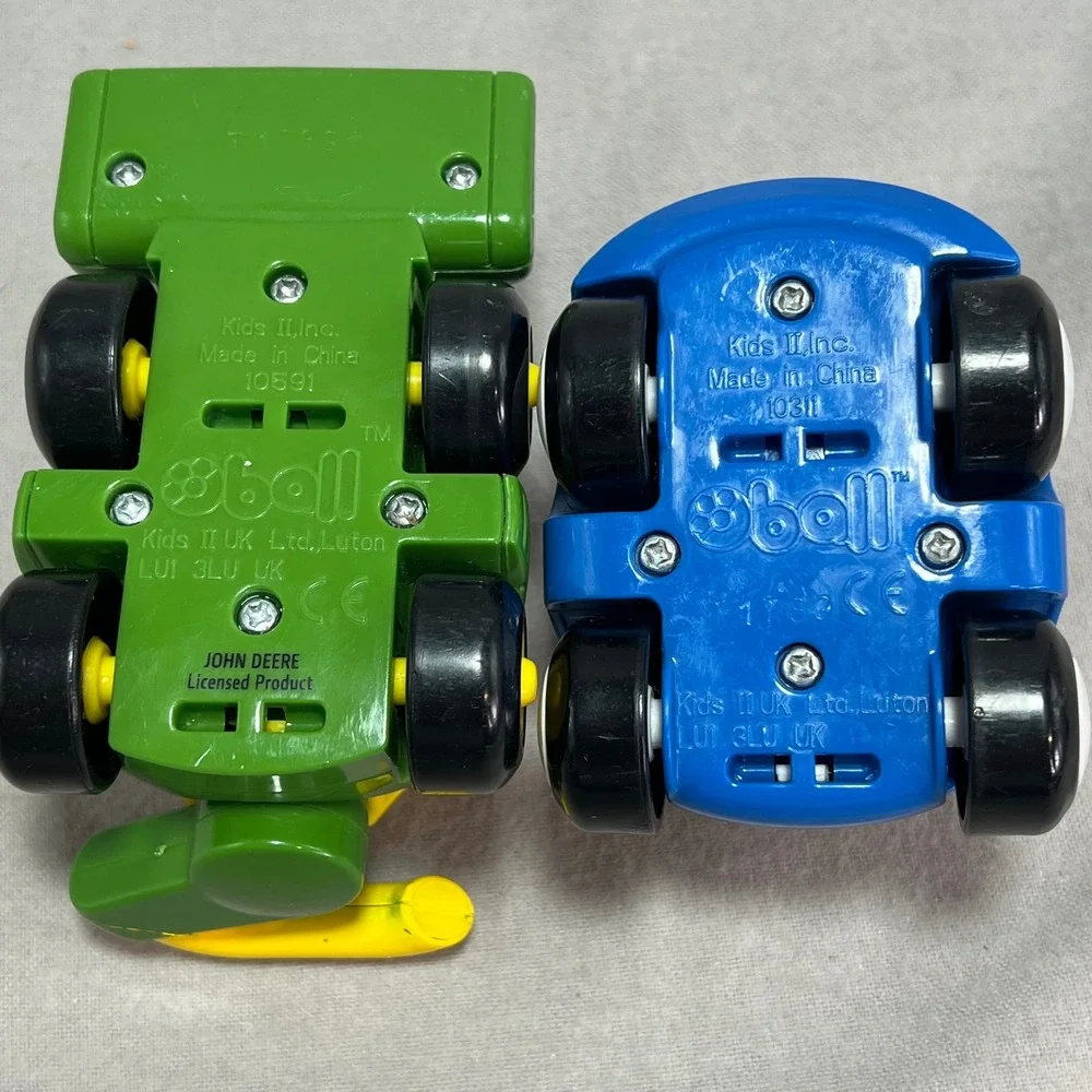Oball‎ Go Grippers Vehicles John Deere Tractor Police Car Toddler Discontinued